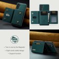 thumbnail image 5 of for Samsung Galaxy A14 5G Case ,Magnetic Buckle Leather Detachable Wallet Cover, Card Pocket Back Flip Kickstand Shockproof Business Slim Phone Case For Samsung Galaxy A14 5G,
Green, 5 of 10