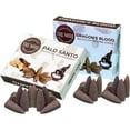 thumbnail image 6 of TRUMIRI Backflow Incense Cones - Combo Pack of 20 Incense Cones Waterfall - 10 Dragons Blood + 10 Palo Santo - Incense Backflow Cones - Waterfall Incense Cones - Incense Waterfall Cones, 6 of 9