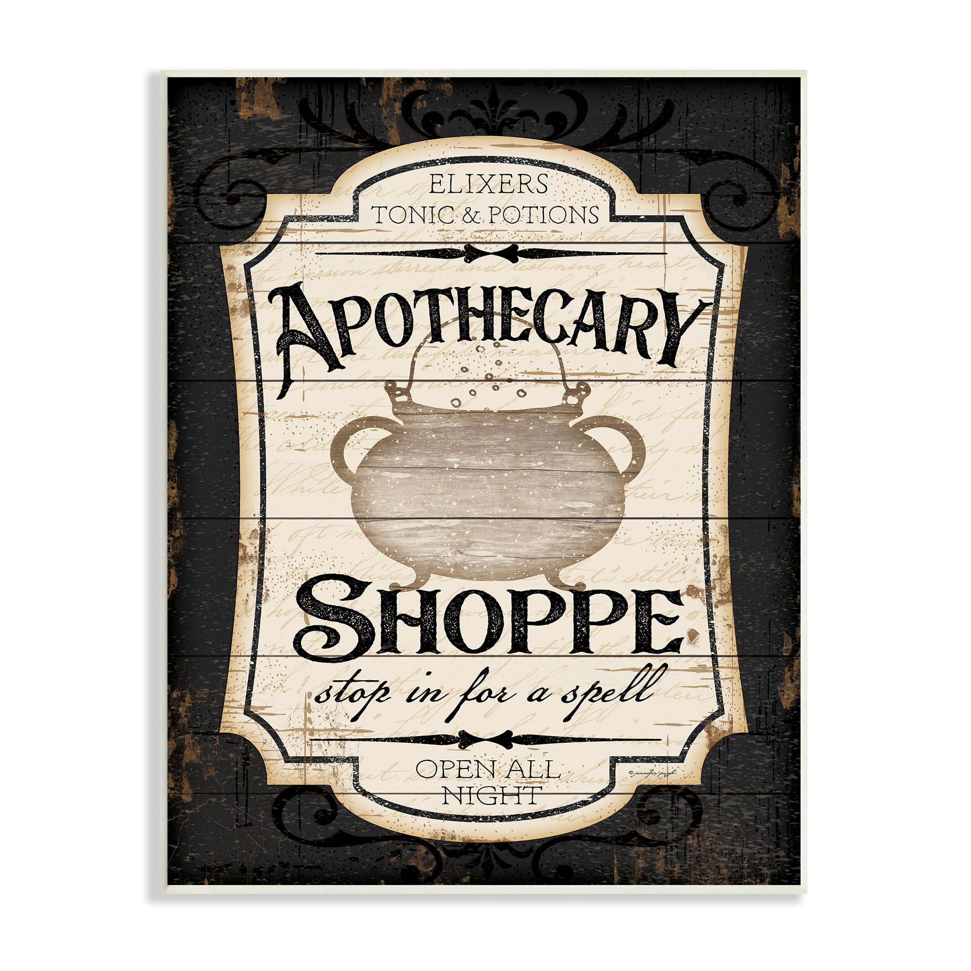 APOTHECARY Vintage Look Rustic Metal Sign City State 106180041258 
