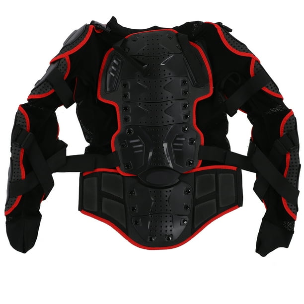 Armadura protectora, armadura de montar Chaqueta protectora Chaqueta protectora Armadura de cuerpo completo para motocicleta Durabilidad mejorada