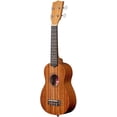 thumbnail image 3 of Kala KA-15S Paquete de ukelele soprano de caoba satinada con bolsa de transporte, afinador, correa, Fender Play, DVD instructivo de Austin Bazaar y paño de pulido, 3 of 5