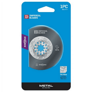 Imperial Blade IBSL410-1 Starlock 3-3/8 in. Thin Metal Segment Blade, 1/Box