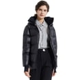 thumbnail image 2 of Orolay Light Down Jacket Women Bubble Winter Coat Hooded Cropped Puffer Jacket, 2 of 6
