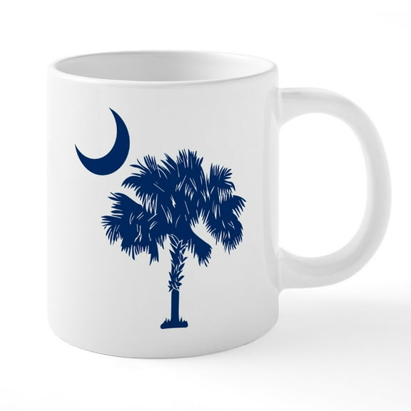 CafePress - Carolina On My Mind Mugs - 20 Oz White Ceramic Mega Mug
