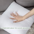 thumbnail image 3 of 18 x 18 Pillow Inserts - Decorative Throw Pillows Insert Square Premium Hypoallergenic Pillow Stuffers Form for Couch Sofa Bed Cushion, 3 of 6