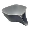 thumbnail image 3 of Cuenco colador para lavado de arroz, escurridor, herramienta de limpieza, colador de cocina, cuenco, escurridor para fregadero de cocina gris, 3 of 9