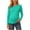 Green, variant on SBYOJLPB Maternity Tops for Women Solid Color Long Sleeve Round Neck Leisure Pregnancy Clothes Top