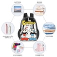 thumbnail image 5 of The Cuphead Show Clear Backpack Heavy Duty Transparent Bag See Through Bookbag for School, Work, Sport, College, Travel, 5 of 7