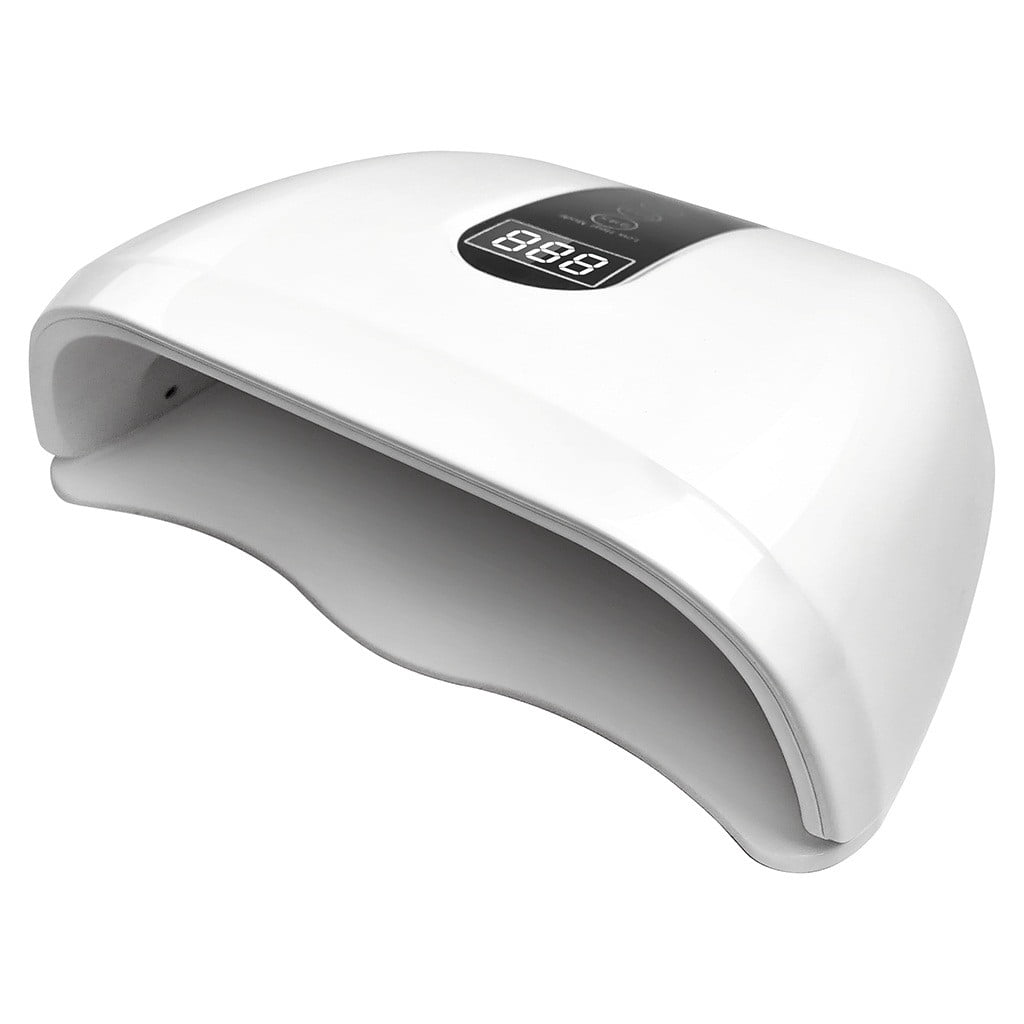 LED UV Nail Gel Curing Lamp 96W - Nail Gel Polish Dryer, Nail Art Machine, Digital Display, Auto Sensor, Dual Light 365 405nm, Fast Drying, Salon Quality, Easter, Christmas Gift Makeup Organizers