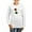 White, variant on CafePress - El Dia De Los Muertos Skeleton Girl Long Sleeve T - Women's Long Sleeve Graphic Casual T-Shirt