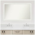 thumbnail image 2 of Amanti Art Custom Wall and Bathroom Mirror (30.5 x 49.5 in.), Vanity White Narrow Frame, 2 of 7