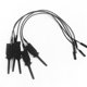 thumbnail image 4 of Línea de Pinza Macarena de Prueba de Sonda de Cable Negro 5 Piezas, 4 of 7