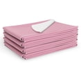 thumbnail image 1 of Almohadillas lavables Medline Sofnit 300 para incontinencia, paquete de 4, rosas, 1 of 7