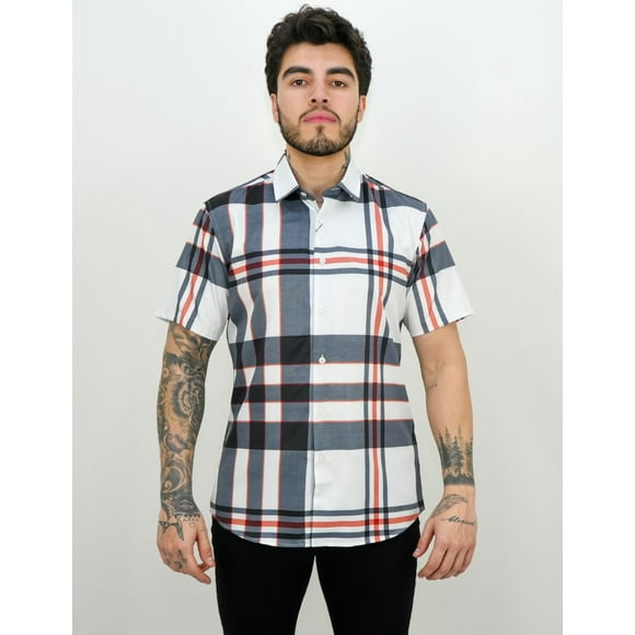 Camisa Cuadrada Vassari By Barabas Para Caballero