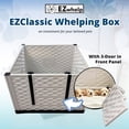thumbnail image 2 of EZwhelp EZclassic 38" x 38" Puppy Dog Whelping Box Playpen w/Rails & Liner, 2 of 12