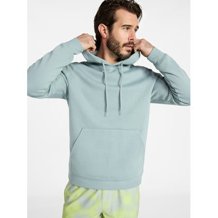 Athletic Works Men's & Big & Tall Men’s Fleece Hoodie Sweatshirt, Sizes XS-4XLT