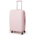 thumbnail image 1 of Costway Valise Cabine 20 Pouces en PC, Coque Rigide, Approuvée par les Compagnies Aériennes, Légère, Rose, 1 of 10