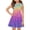 Dark Purple #71, variant on Girls Sleeveless Sequin Dress: Rainbow Gradient Party Dress Yellow 120