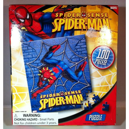 Spiderman - Spider Sense 100 Piece PuzzlePuzzle Table Mat By Best Brands Consumer Products (Best Brands Consumer Products Inc)