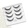 thumbnail image 2 of 4 pares de pestañas postizas Eylure Luxe, visón sintético, natural, 2 of 6
