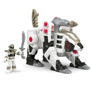 Imaginext Power Rangers White Ranger and Tiger Zord