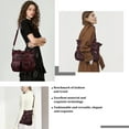 thumbnail image 3 of Angelkiss Purses Handbags for Women PU Tote Satchel Bags for Women Pockets Shoulder Bag, 3 of 5