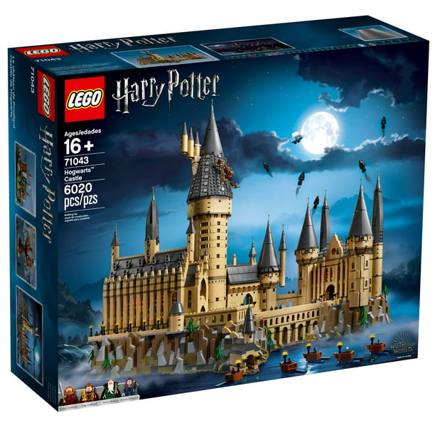 LEGO Harry Hogwarts Castle 71043 Building Set - Model Kit with Minifigures, Wand, Boats, and Spider Figure, Gryffindor and Hufflepuff Accessories, Collectible Adults and Teens - Walmart.com