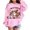 Pink, variant on Halloween Boys Girls Hoodies For Kids Ghost Pumpkin Graphic Casual Loose Cute Print Long Sleeve Hoodie Sport Tops Pullover With Pocket Grey 5-6 Years