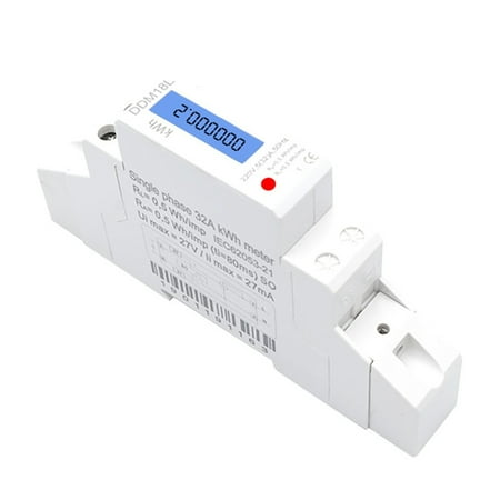 

Feiruifan LCD Display Easy Installation Durable DDM18L High-precision LCD Digital Single Phase Meter with Backlight Display
