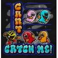 thumbnail image 2 of Airbrushed PACMAN Can't Catch Me Unisex Plus Size Sweatshirt Brisco Brands 2X, 2 of 5