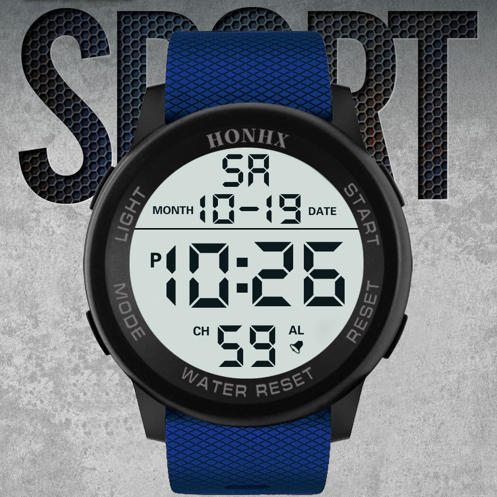 Cameland Luxury Men Analog Digital Military Sport LED Wrist Watch