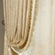thumbnail image 3 of Custom Size Luxury French Modern Curtains for Living Room Bedroom Precision Jacquard Curtain Geometric Beige Lace Curtain Home, 3 of 5