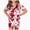 004 Red, variant on Girls Outfit Sets Short Sleeve Tie-Dye Kids Summer Clotehs Sweat Shirts and Shorts Size 4-16 Kaprioy Baby Clothes for Girls