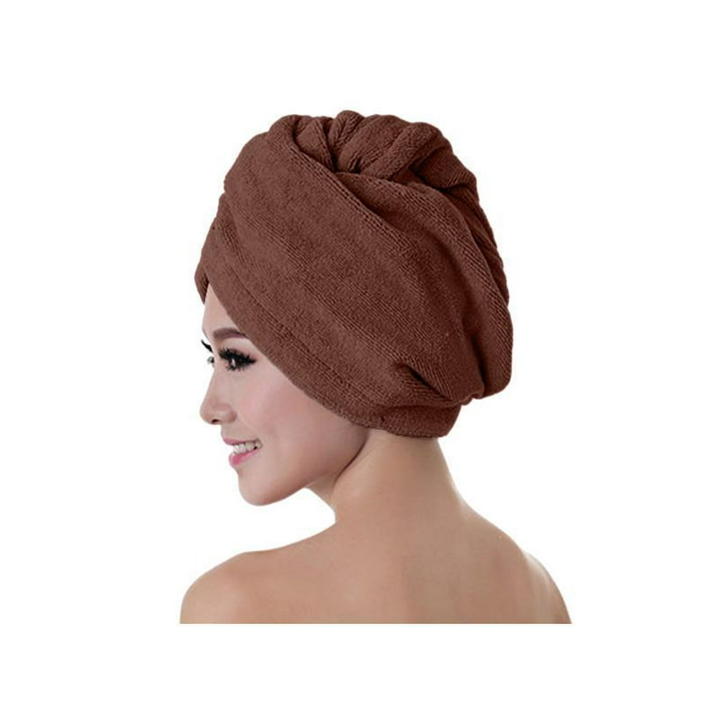 Doublesided Superfine Fiber Dry Hair Cap Thickening Quick Dry Ultra