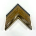 thumbnail image 1 of 3 1/2" Readymade Wood Picture Frame (Antiqued Gold with Rope), 1 of 7