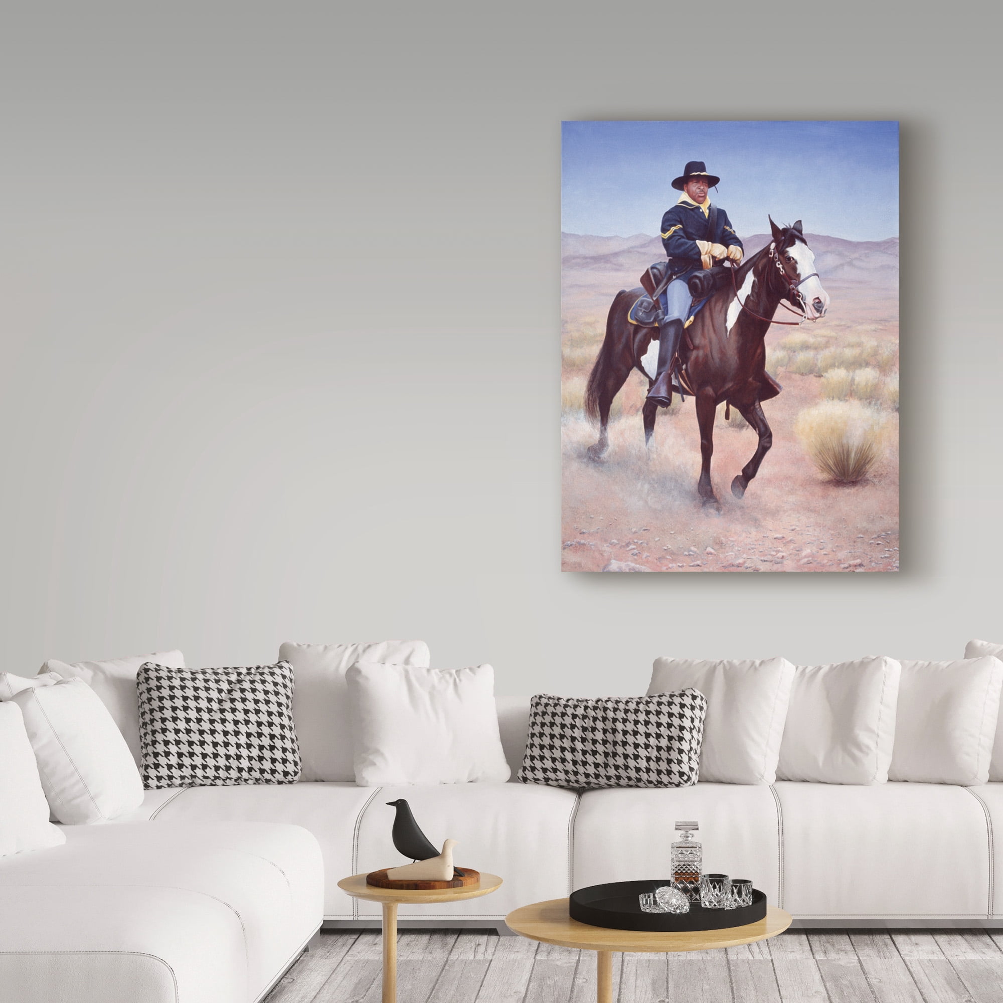 Trademark Fine Art 'Soldier' Canvas Art by Rusty Frentner