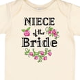 thumbnail image 4 of Inktastic Niece of the Bride Roses Girls Baby Bodysuit, 4 of 5