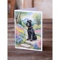 thumbnail image 2 of Giant Schnauzer Spring Path Greeting Cards Pack of 8 7 in x 5 in, 2 of 3