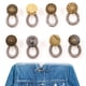 thumbnail image 1 of Jumpingount 8 piezas, accesorios para botones de vaqueros, hebillas extensoras de Metal de tamaño pequeño, componentes de ropa, hebillas para Accesorios de disfraces, 1 of 6
