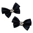 thumbnail image 1 of Elegant Bow Shoe Clips for Flats Pumps Decorative Shoe Accessories Clips Women Wedding Party Shoe Decorations Clips White, 1 of 4