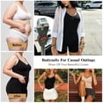 thumbnail image 2 of MISS COCOLI Women Shapewear Full Body Tummy Control Bodysuit Mid Thigh Body Shaper Butt Lifting, 2 of 8