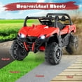 thumbnail image 5 of OLAKIDS 12V Ride on UTV, Battery Powered Off-Road Kids Electric Vehicles with Remote Control, Music, Horn, MP3, Lights, 3 Speeds, Soft Start, Ride on Truck for 3+ Boys Girls, 5 of 9