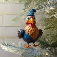 thumbnail image 5 of Colgante de Gallo Xihbxyly Adorno para Árbol de Navidad, 5 of 5