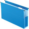 thumbnail image 1 of Pendaflex 59303 Hanging Box File Folders, 3-Inch Exp, Legal, 25/BX, Blue, 1 of 1