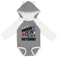 thumbnail image 3 of Inktastic Proud Son of a Veteran- Veterans Day Boys Long Sleeve Baby Bodysuit, 3 of 5