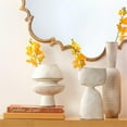 thumbnail image 5 of Jamie Young Co Foundation Decorative Ceramic Vase In Cream Ceramic, 5 of 10