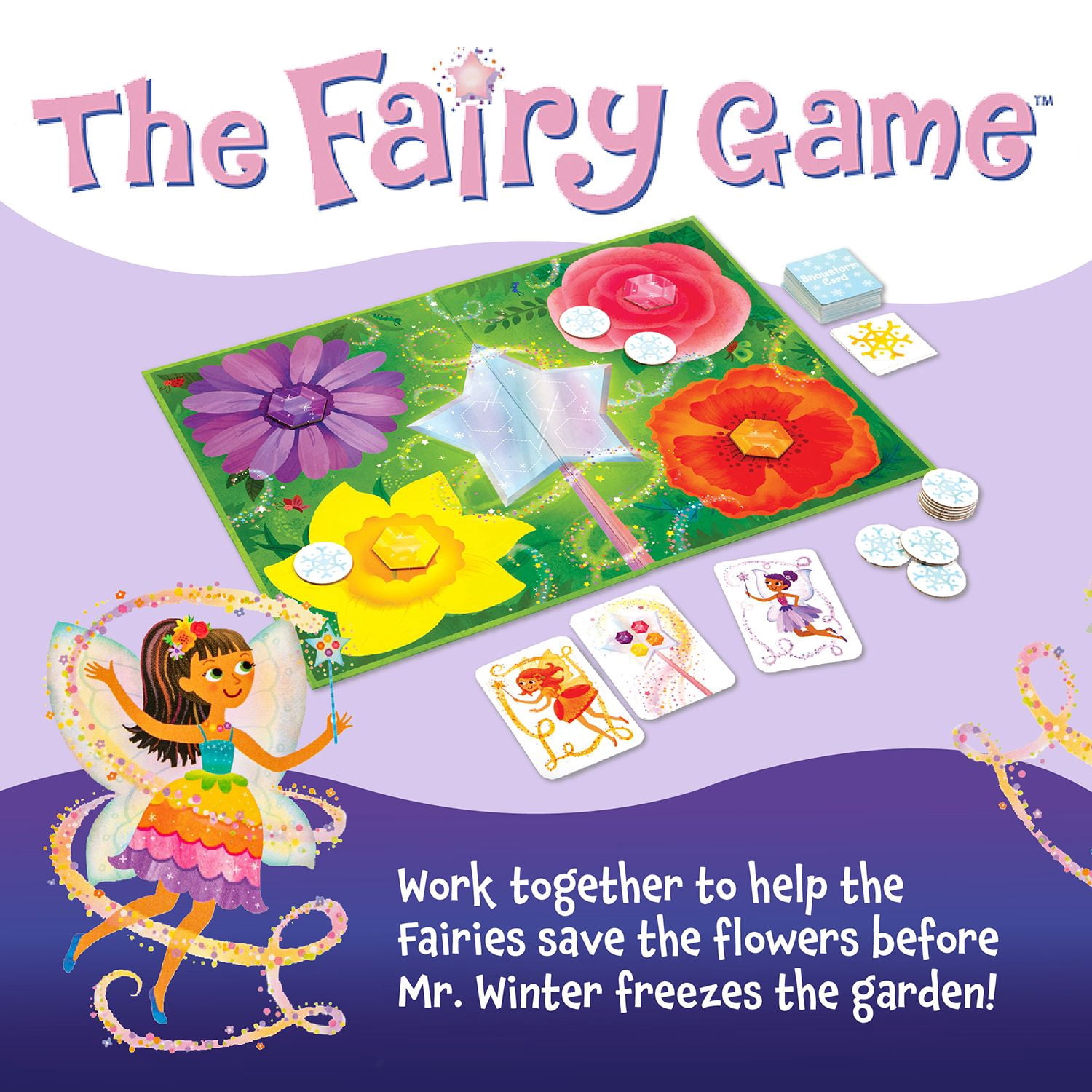 Peaceable Kingdom The Fairy Match Game, An Enchanting Board Game for 2-6 Kids Ages 5 and Up