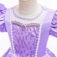 thumbnail image 6 of Girls Sophia Princess Costume Dress Female Halloween Cosplay Party Dress, 6 of 7