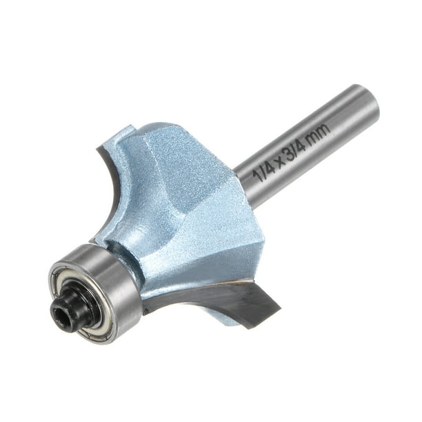 Uxcell Roundover Router Bit 1/4 Shank 3/8