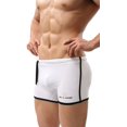 thumbnail image 1 of Men's Swim Boxer Briefs Summer Beach Swimsuit Board Shorts 1010, 1 of 6